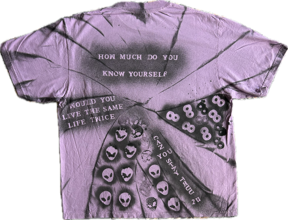 Pastel Purpose one-of-one pastel purple heavyweight tee