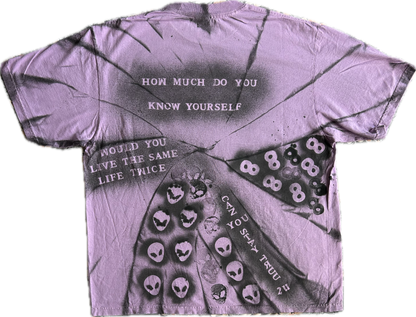 Pastel Purpose one-of-one pastel purple heavyweight tee