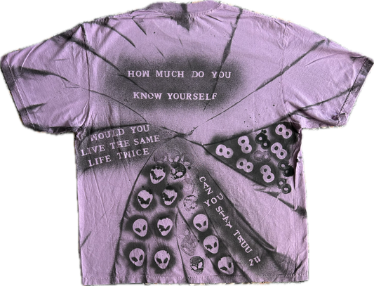 Pastel Purpose one-of-one pastel purple heavyweight tee